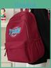 Nylon-Schulrucksack für Mädchen und Teenager mit Design und Buchstabenmuster für den schulischen Gebrauch
