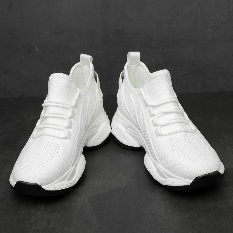 Fashion Summer Sneakers Men Elevator Shoes Height Increasing Shoes for Man Insoles 6CM Hidden Heels Sports Inner Heightening Shoes