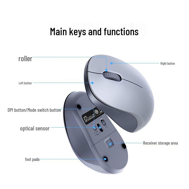Ugreen Dual Mode Silent Wireless Mouse