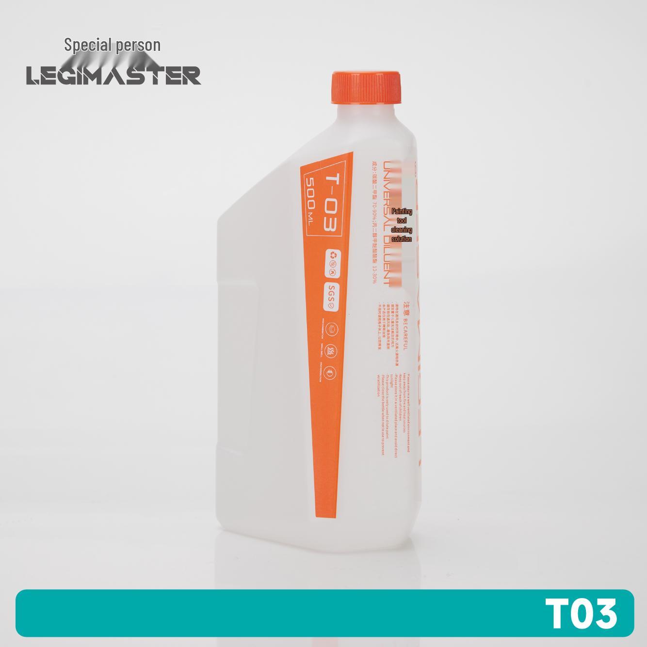 

Разбавитель и очиститель модельной краски LEGIMASTER 500 мл - Для кистей, деталей и удаления краски