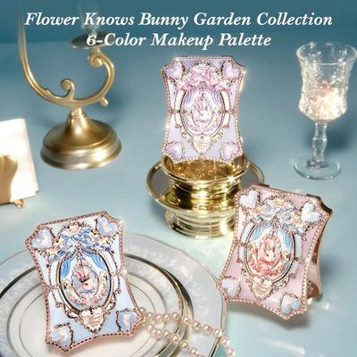 Palette Trucco 6 Colori Collezione Giardino di Coniglietti