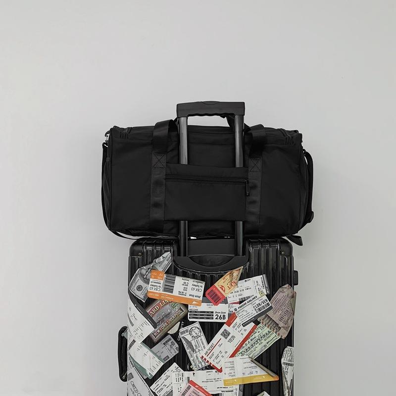 Travel Bag Men's Large-capacity Shoulder Double Shoulder Short-distance Luggage Bag Women's Couple Outdoor Sports Fitness Bag