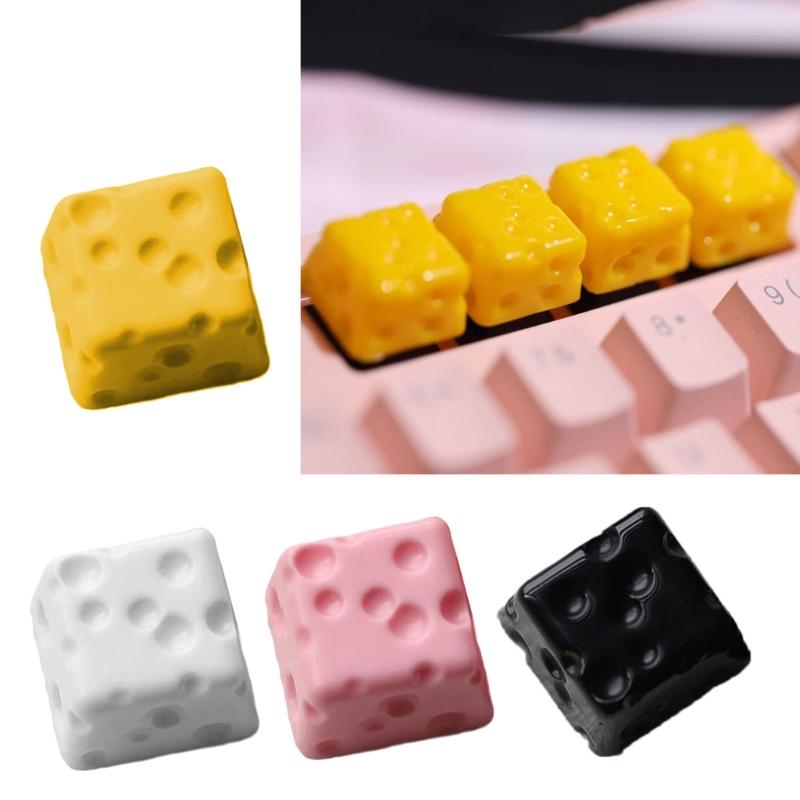 ESC Cheese Keycap Durability Resin Construction for Mechancial Keyboards Accessory ESC Keycap 1PC