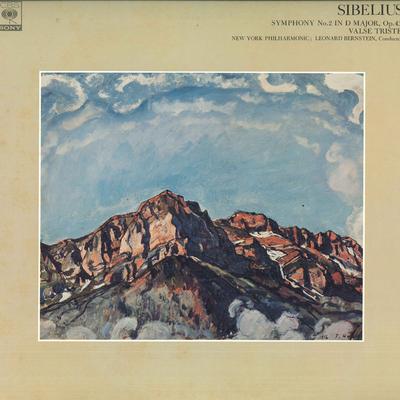 LP Record JEAN SIBELIUS, LEONARD BERNSTEIN, T - Symphony No. 2 In D Major, Op. 43,  FCCA525 CBS/SONY Japan Classical Used