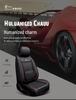 Full-Cover Leather Car Seat Cushion - Ice Silk, Universal Fit, Five Seats