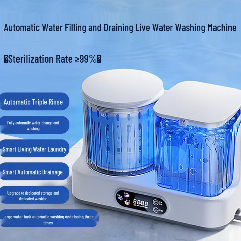ZISIZ Portable Wireless Underwear Washing Machine