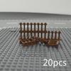 DIY Zubehör Stadt Freunde Haus MOC Teile Zaun Treppen Leiter Tor Bausteine ​​Tür Fenster Figuren Garten Leduo Ziegel