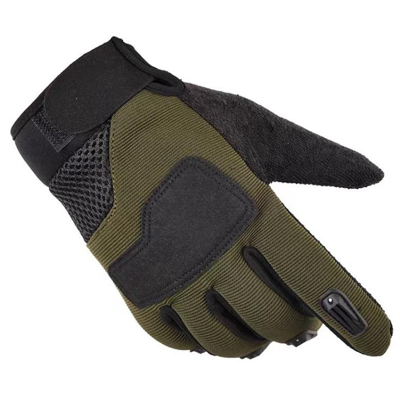 

Mary Sports gloves tactical non-slip cycling full finger gloves for men One size fits all армія зелений колір