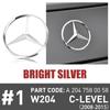 abs Original Car Rear Trunk Badge Sticker Mercedes Benz Amg C-class C300 W204 2008-2014 A2047580058 Mercedes Emblem Snap Cover FU3