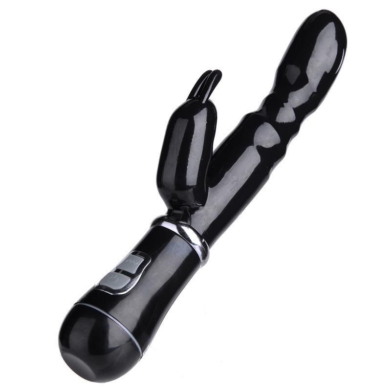 Women's Dual-Headed Rabbit Vibrator Massage Device
