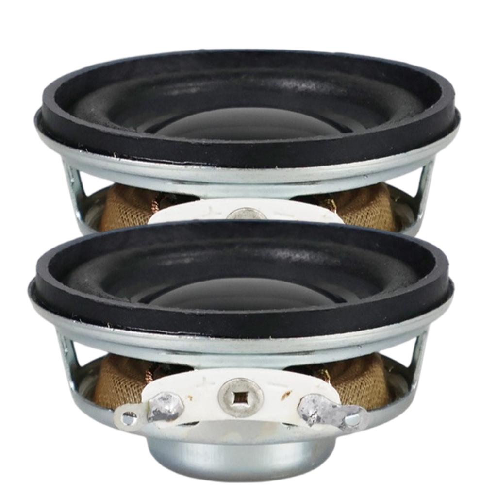 40mm Speakers Magnetic Speakers Set Full Frequency Horn 3W 4Ohm Enhances Auditory Loudspeakers 2PCS