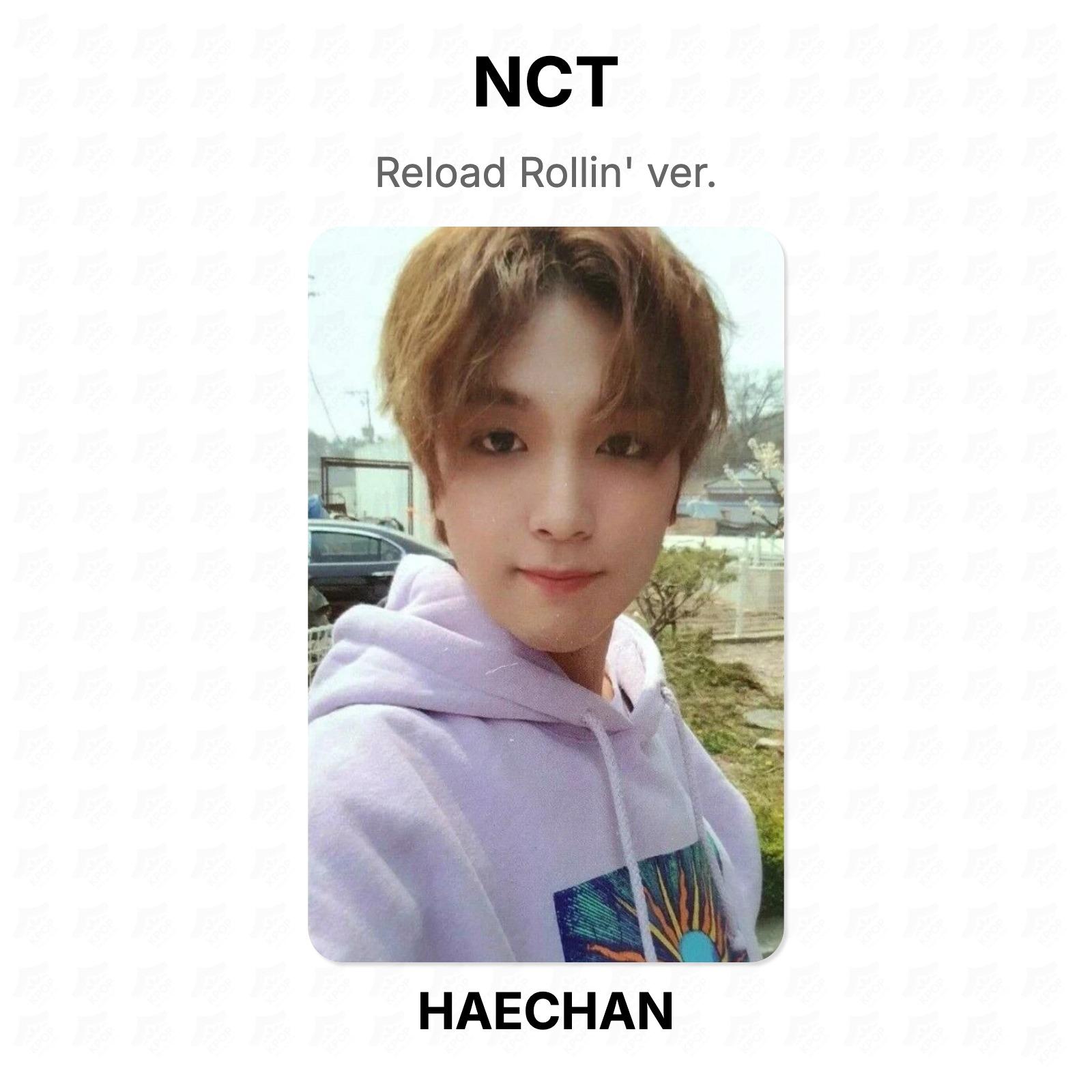NCT Reload Rollin  ver. Official Photocard HAECHAN