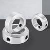 5 Pièces Anneau Fixe d'Axe Optique Type Ouvert Roulement à Anneau Fixe Manchon de Blocage Limite Aluminium Arbre de Positionnement Automatique à Anneau Fente