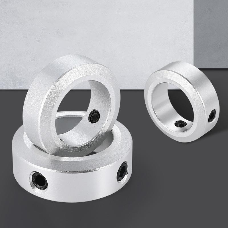 5 Pièces Anneau Fixe d'Axe Optique Type Ouvert Roulement à Anneau Fixe Manchon de Blocage Limite Aluminium Arbre de Positionnement Automatique à Anneau Fente