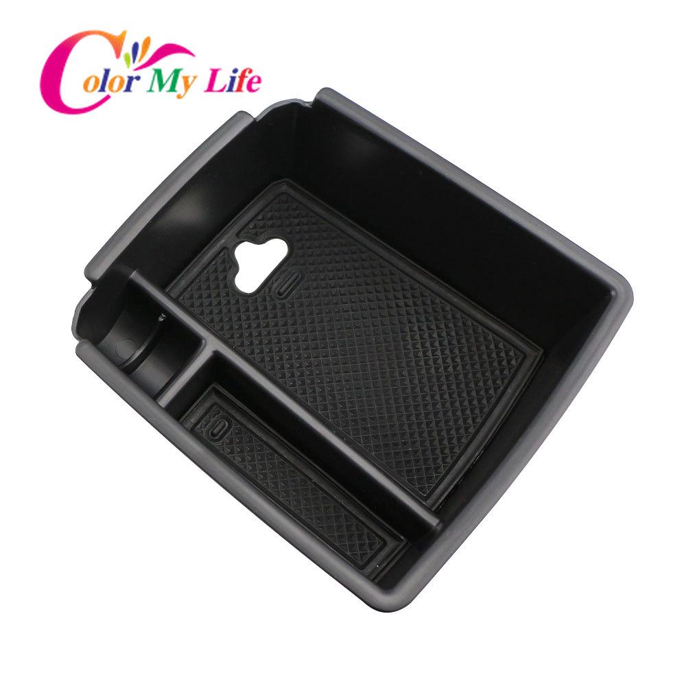 Cutie de depozitare pentru cotiera auto Color My Life pentru Volkswagen VW Tiguan Mk2 2016 - Cutie de depozitare interior consola centrala
