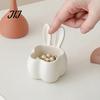 Unique Housewarming Present 3D Printed Rabbit Storage Organizer, Cute Bunny Ears Desktop Container for Room Decor Keys Jewelry, Decorative Plastic