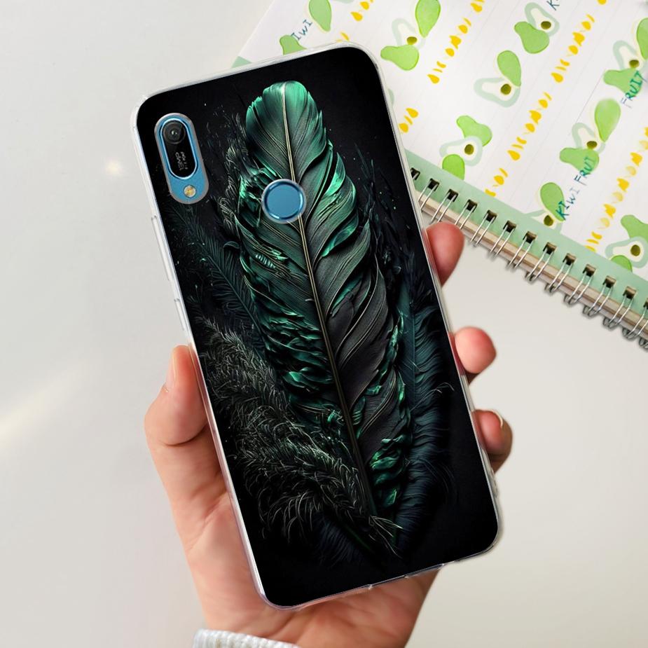 For Huawei Y6 2019 Case Y6 Prime 2019 Fashion Painted Cover Clear Silicone Phone Case For Huawei Y6s 2019 Y6 Pro 2019 Soft Shell