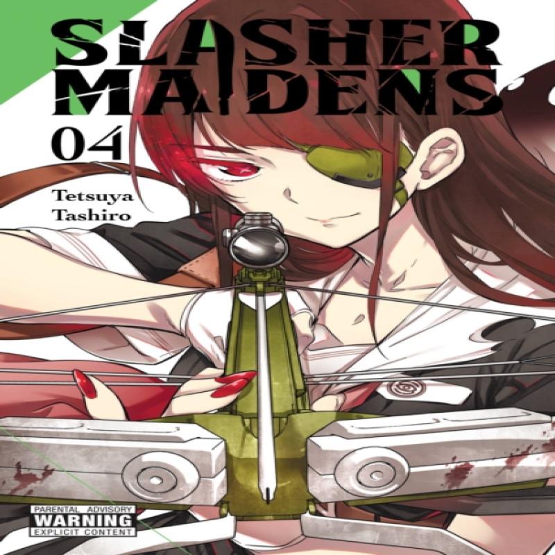 Slasher Maidens Vol. 4 by Tetsuya Tashiro Paperback Book 9781975336356