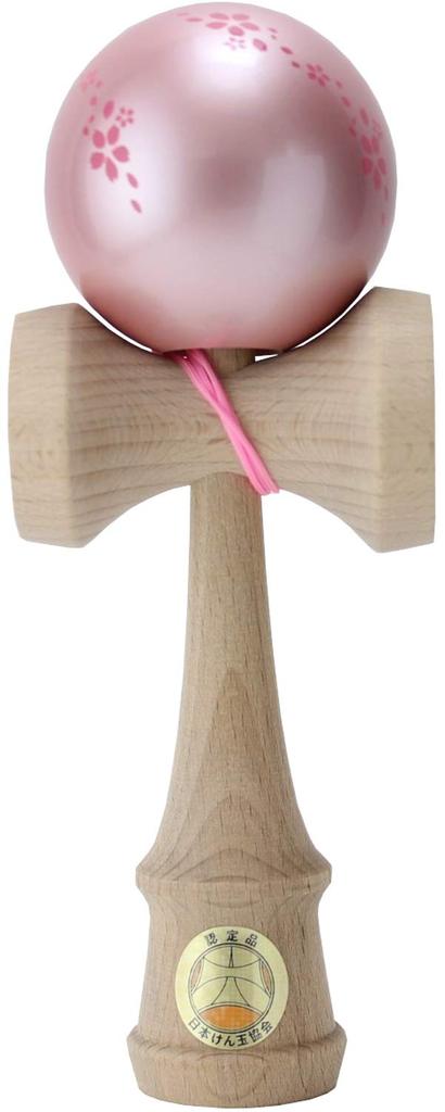 New Japan Kendama Association Certified Competition Kendama "Ozora" Made In Japan (OZORA KENDAMA) Sakura Pink