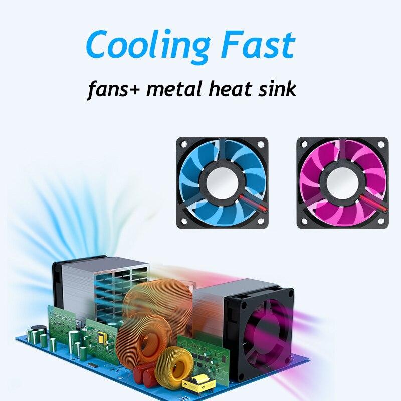 500W/1000W/2000W Car Inverter 12V 220V Power Inverter DC To AC 12V To 220V Car Voltage Converter with USB Charger