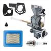 Low Cost Carburetor Maintenance Kit for 130202 133212 490533 136202 Air Filter Replacement with Aluminum Construction