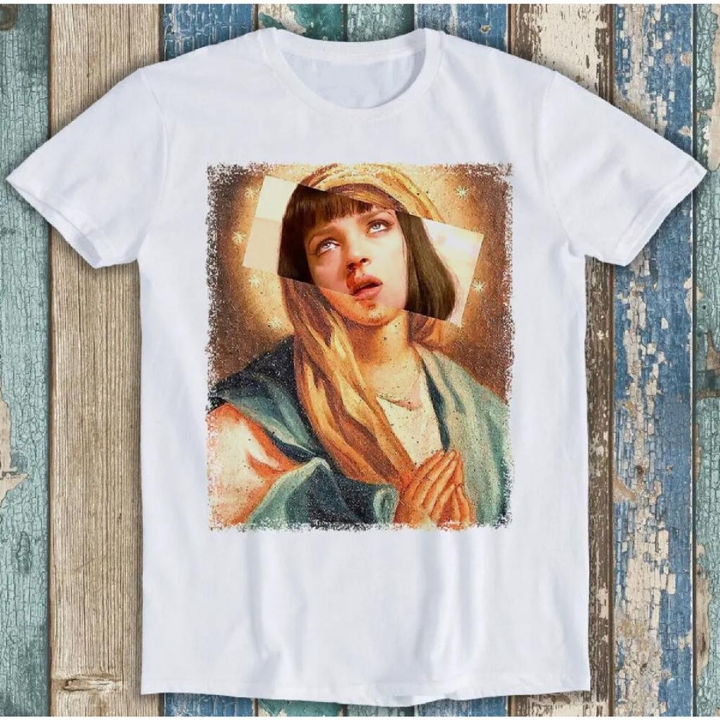 Mona Lisa Da Vinci Uma Thurman TV Cult Movie Funny T Shirt M1231