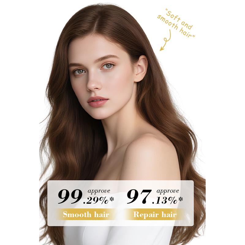 Moika 100 ml Marokkanisches Arganöl Haar Feuchtigkeitsspendend und Glanzverleihend Entfernt Frizz Repariert Geschädigtes Haar
