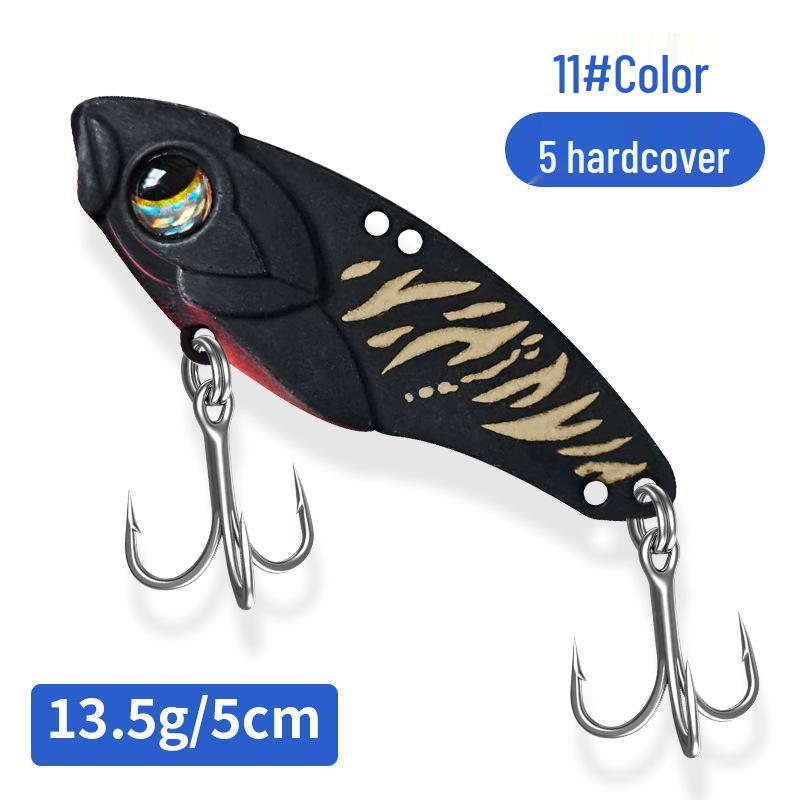 VIB Hard Bait Lure: Copper Sound, Snake Tail Lead Sinker, Long Cast, Outdoor Bionic Artificial Fishing Bait