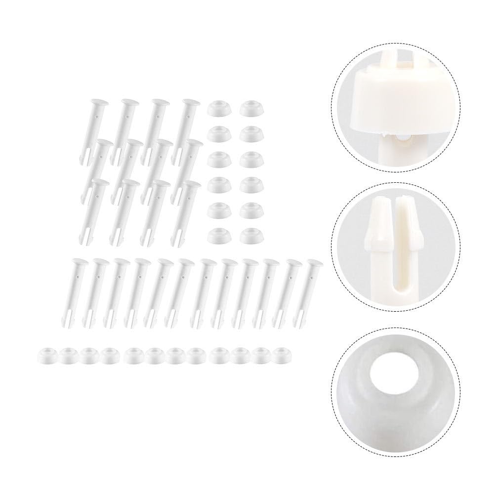 YARNOW Pool Connection Pins 24 Pieces Plastic Joint Pins with