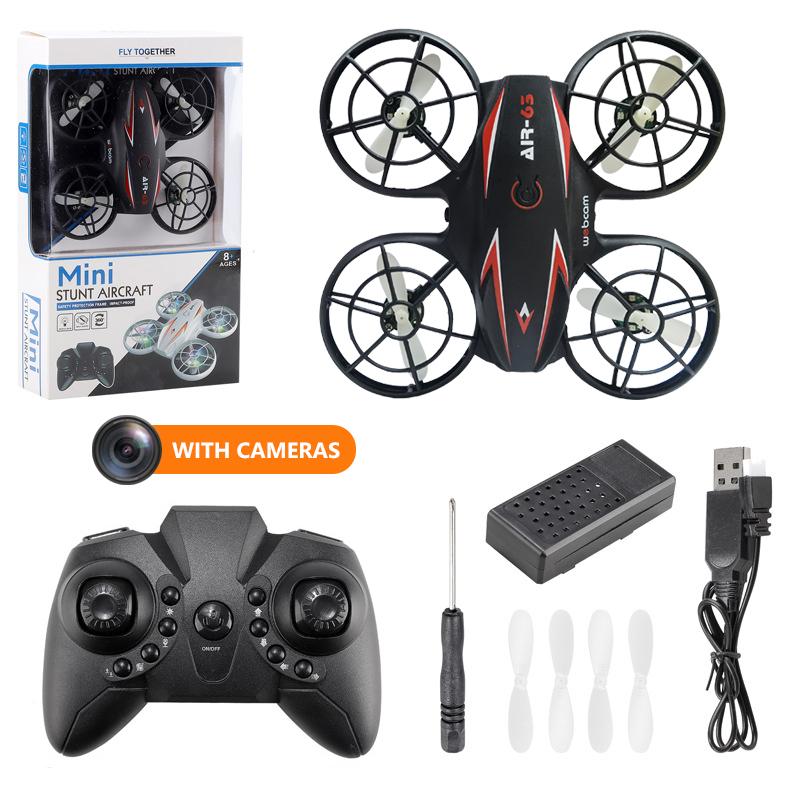 Mini RC Drone Airplane Helicopter UFO Infraed Remote Control Light Aircraft Electronic Model Quadcopter Drone Christmas Toys Gif