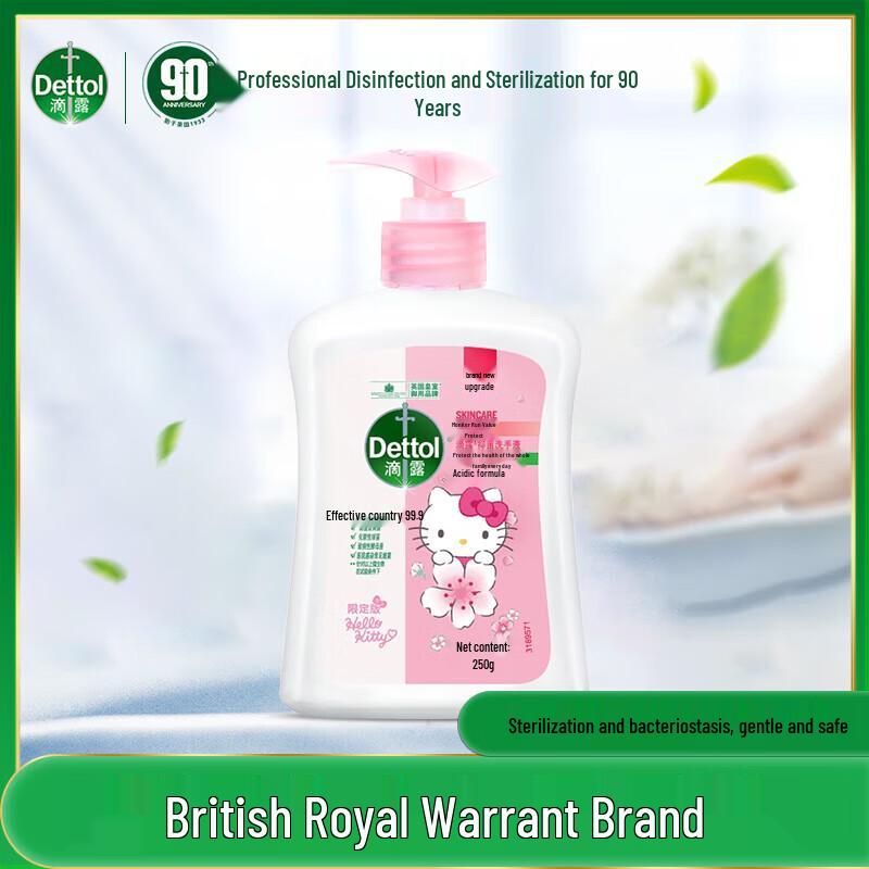 Dettol Hello Kitty Limited Edition Antibacterial Hand Wash