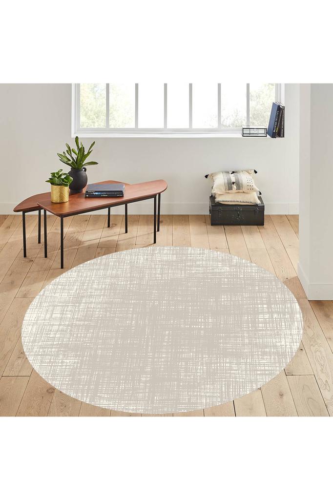 Rovigo Home Pratelný kulatý tištěný koberec RHM7291-HS182