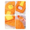 Plush Animal Dog Interactive Toy Stuffed Pig Rabbit Monkey Bird Tug of War Dog Boredom Toy Squeaky Dog Teething Cleaning Chew Toy