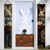 Polyester Happy Easter Couplet Vibrant Easter Door Decoration Easter Door Banners  Festive Home