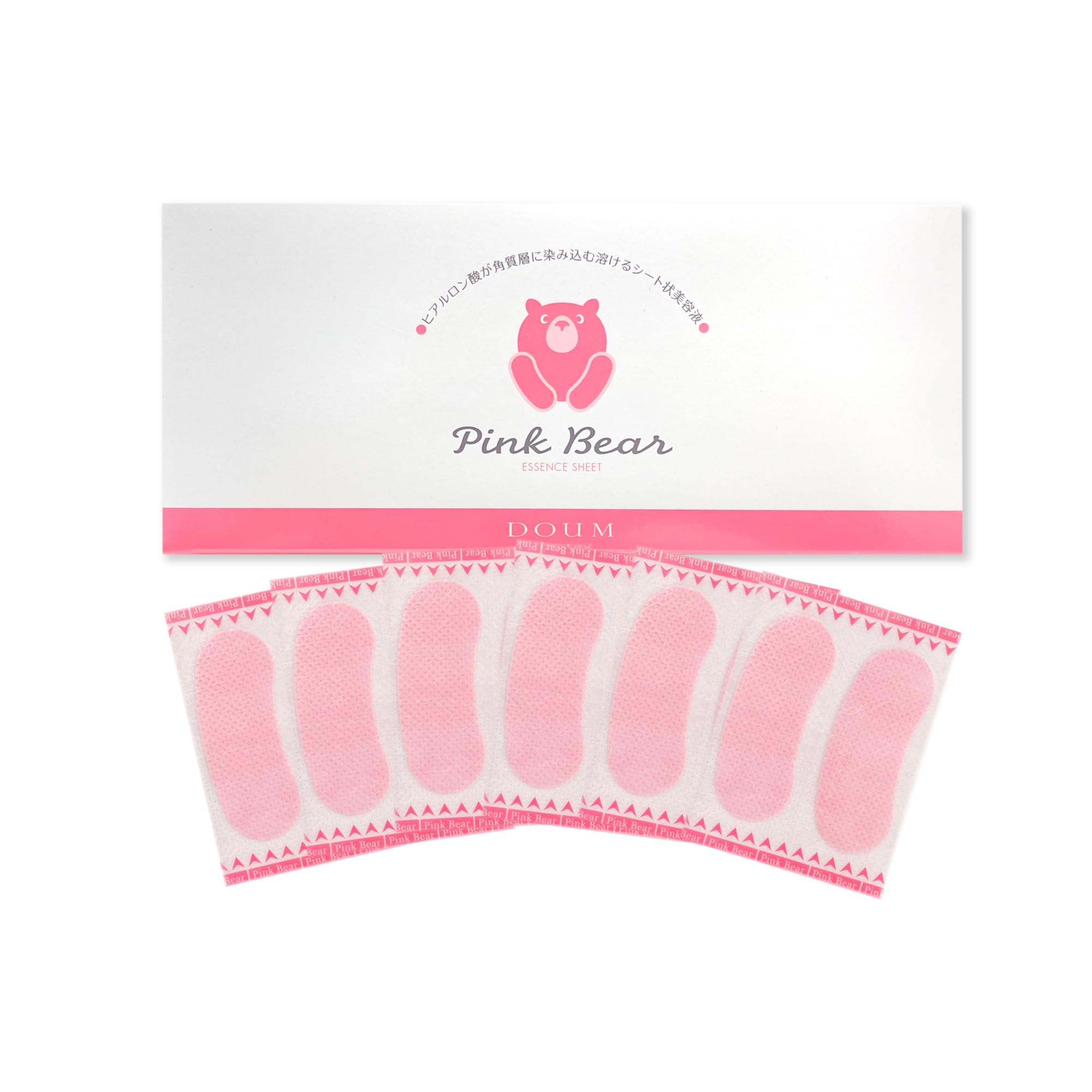 

Лист гиалуроновой кислоты DOuM Pink Bear 1 шт.