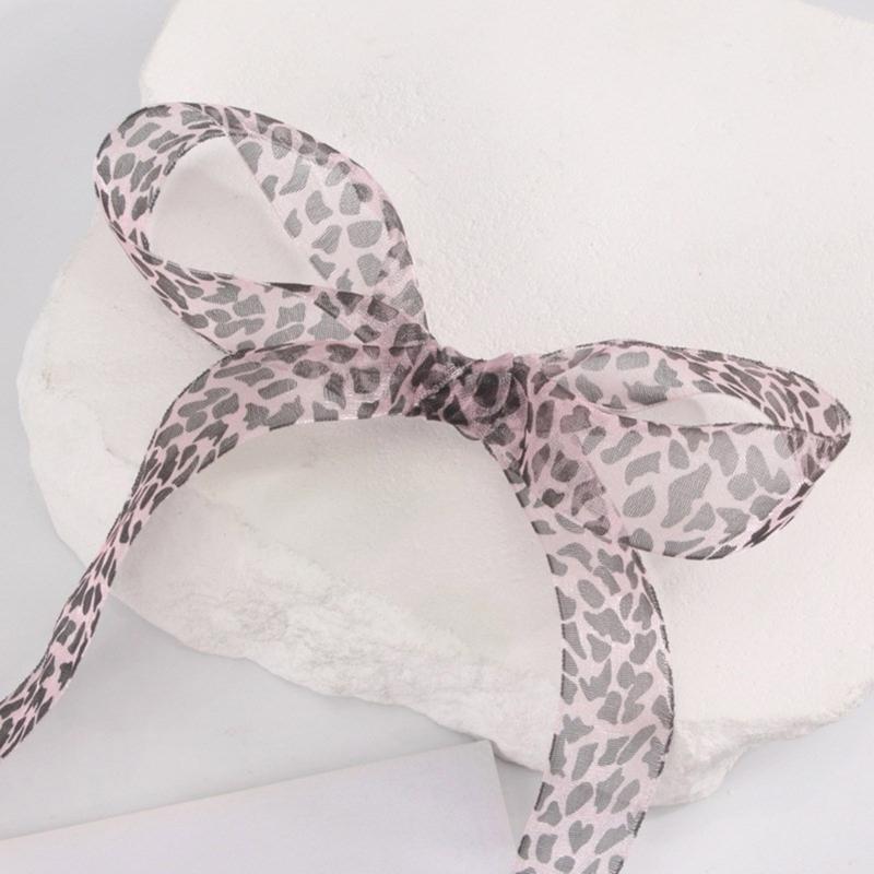 Leopards Print Sheer Ribbon Shoe Laces 140cm Long Flat Shoelaces Polyester Shoe Laces for Adults Kids Trainers Sneakers