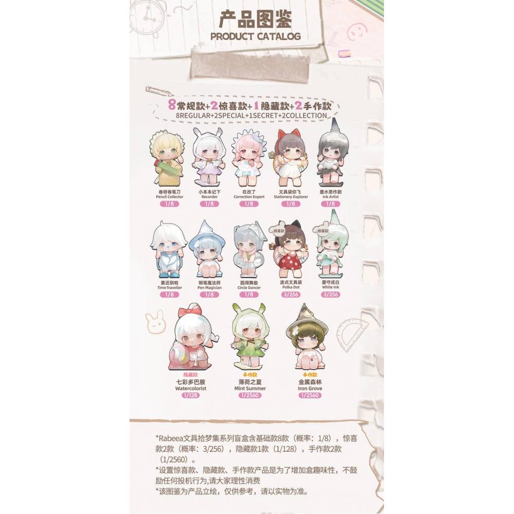 Null Rabeea Stationery Dreams Collection Series Blind Box 1Box 8pcs