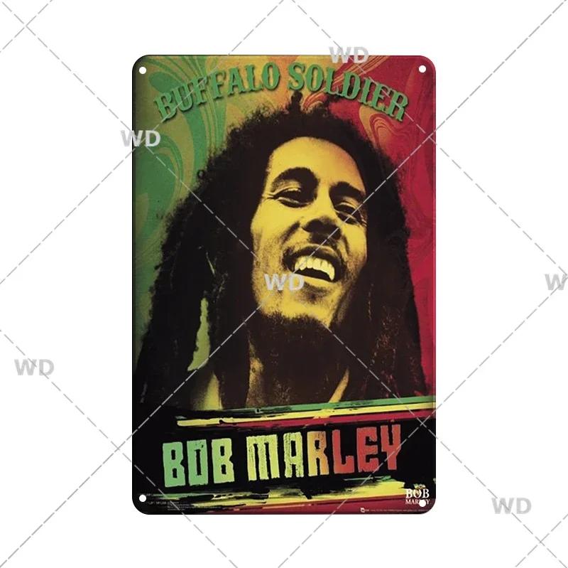 Retro Vintage Rock N Roll Band Metal Tin Sign - The Doors ZZTOP Queen Music Poster, Wall Decor Plaque Plate