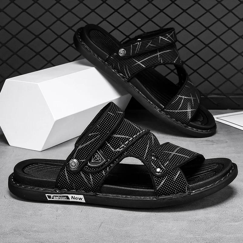 Sandals for Men's Summer New Style, Non Slip and Cool Slippers for External Wear, Soft Soled and Wear-resistant Beach Slippers