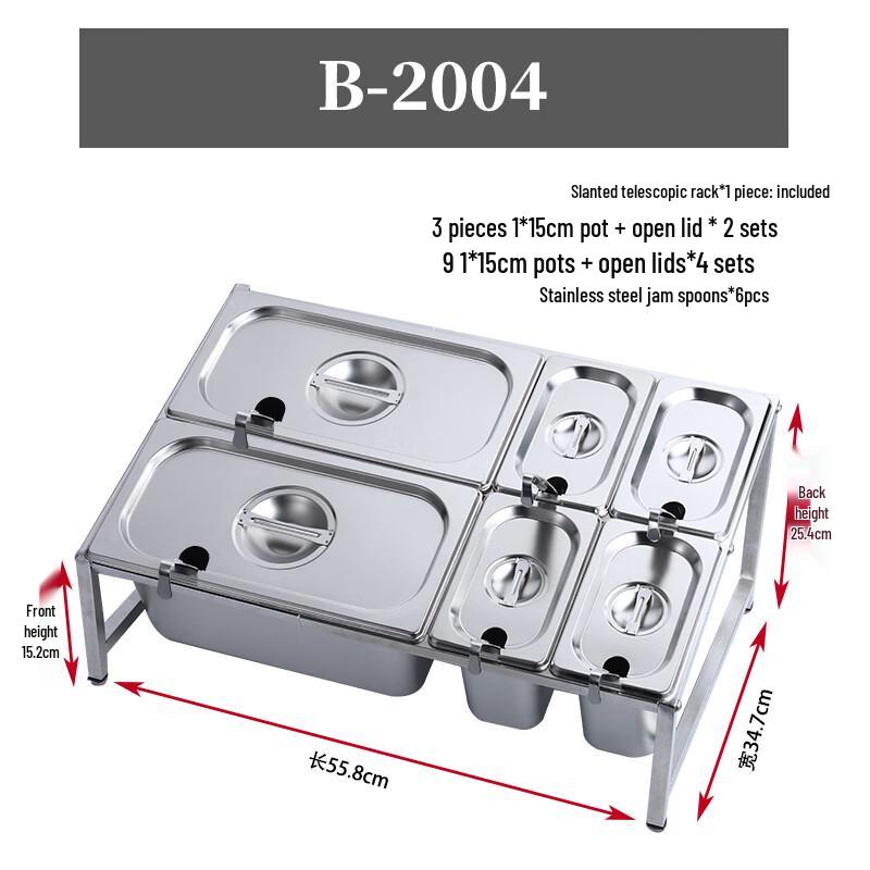 Stainless Steel Retractable Portion Pan Rack Portion Pan Rack