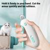 Pet Nail Clippers Dog Cat Nail Trimmer Labor-Saving Nail Clipper Convenient Led Electric Nail Grinder Dog Grooming Supplies