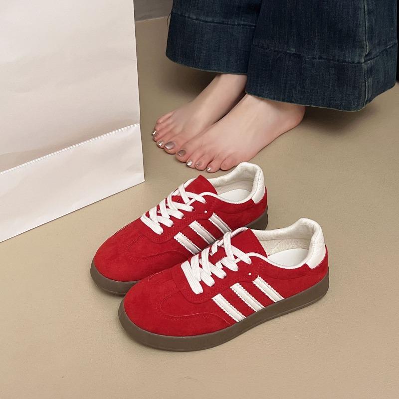 Women's new spring flat-bottomed versatile white shoes children's shoes board shoes casual sports shoes