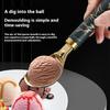 4 Stainless Steel Titanium Set Thickened Dessert Multi functional Ice Cream Scoop Suitable for Watermelon Fruit
