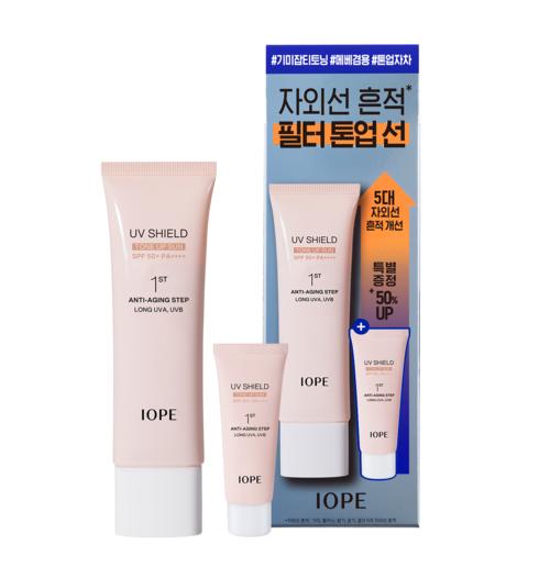 Iope Protecție UV Nuanță Uniformizatoare 50ml (+Tonifiere 25ml)