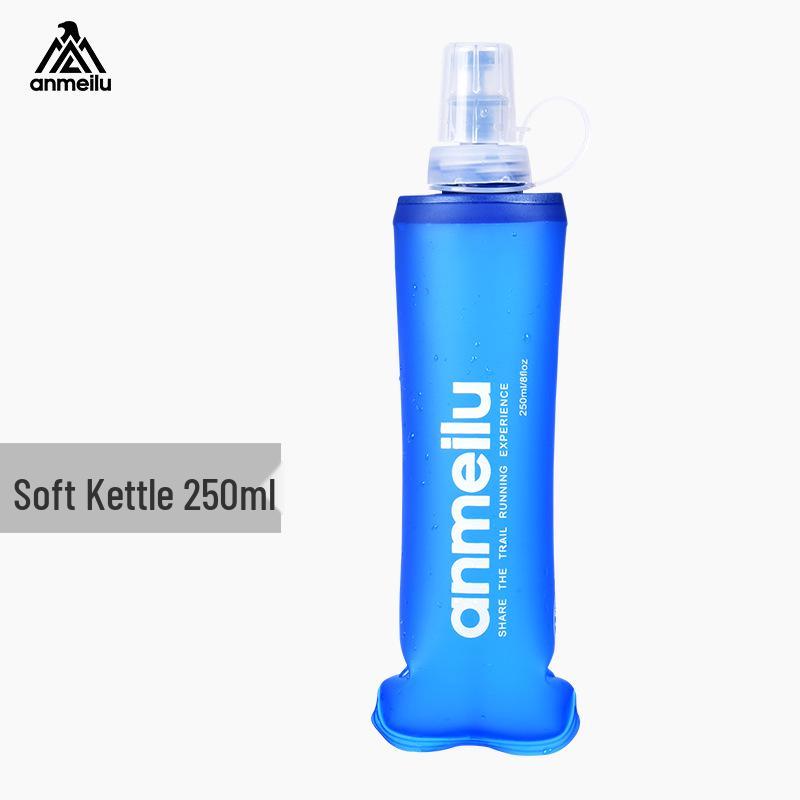 Anmeilu Folding Soft TPU Kettle: Outdoor Sports Hydration Bladder for Marathon Running. 250ml