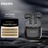 Philips TAT2420 AI Noise Cancelling In-Ear Bluetooth Earbuds