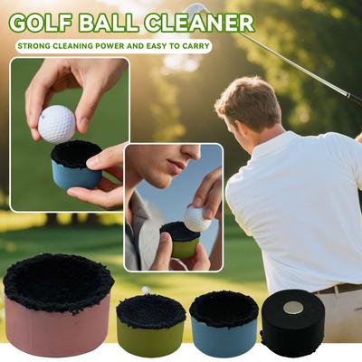 Čistič míčků Multi Čistič golfových míčků, Nástroje na čištění golfových míčků, Čištění golfových míčků na greenu