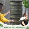 4/6/8 Layer Folding Herb Drying Rack Vegetables Flower Plant Drying Net Breathable Hanging Buds Plants Mesh Organizer