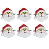 Kitchen & Bar Table Decoration Merry Xmas Christmas Supplies Napkin Ring Santa Claus Mouth Ring