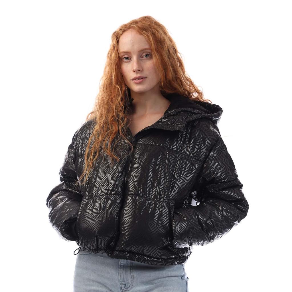 DKNY Womens/Ladies Crosswalk Print Cropped Jacket